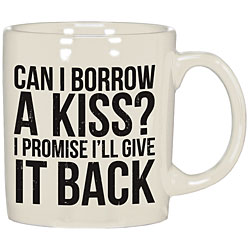 Borrow A Kiss Mug