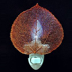 Aspen Leaf Night Light (Iridescent)