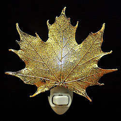 Sugar Maple Leaf Night Light (24K Gold)