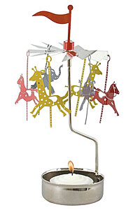 Carousel Rotary Candle Holder
