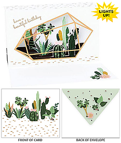Cactus Terrarium Card