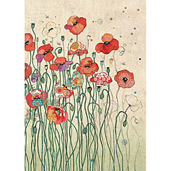 Poppy Patch Card Poppy Patch Card