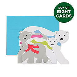 Arctic Greeting Pop-Up Card (Box of 8) Arctic Greeting Pop-Up Card (Box of 8)