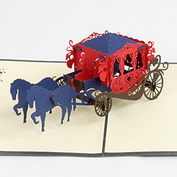 Horse Drawn Carriage Card Horse Drawn Carriage Card