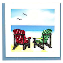 Adirondack Chairs Card Adirondack Chairs Card