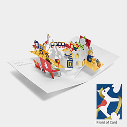 Santa's Workshop Pop-Up Card Santa's Workshop Pop-Up Card