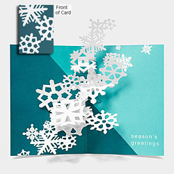 Snowflakes Pop-Up Card Snowflakes Pop-Up Card