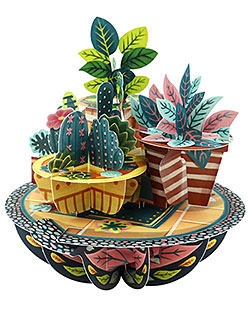 Potted Plants Card