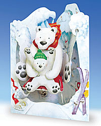 Polar Bears Card Polar Bears Card