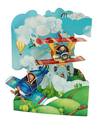 Planes Card Planes Card