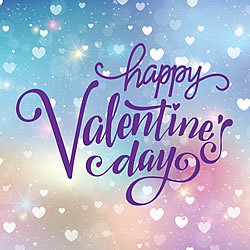Happy Valentine's Day (Pastel) Greeting Card