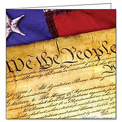 We The People Greeting Card We The People Greeting Card