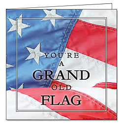 Grand Old FlagGreeting Card Grand Old FlagGreeting Card