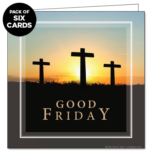 Good Friday Greeting Card (6-PACK) Good Friday Greeting Card (6-PACK)
