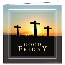Good Friday Greeting Card Good Friday Greeting Card
