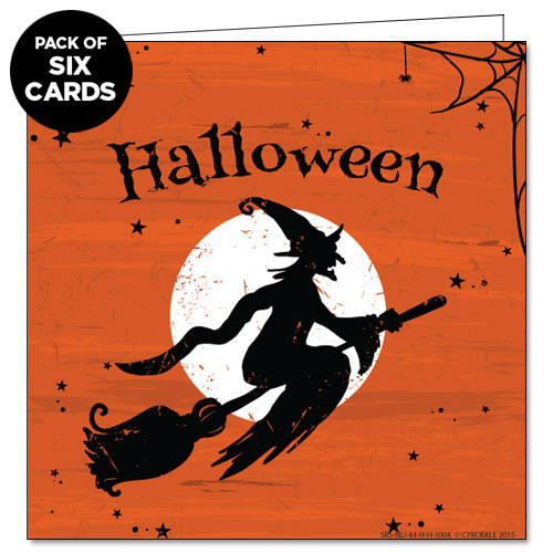 Halloween Witch Greeting Card (6-PACK) Halloween Witch Greeting Card (6-PACK)