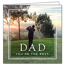 Dad, You're the Best Greeting Card Dad, You're the Best Greeting Card