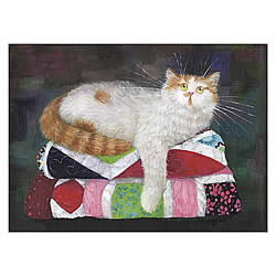 Dotty On Quilts Card