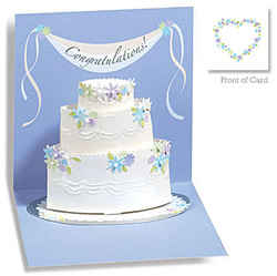 Wedding Cake Card Wedding Cake Card