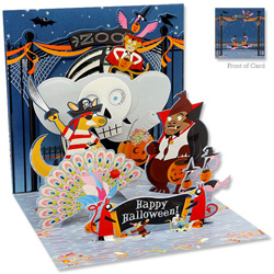 Halloween At The Zoo Card Halloween At The Zoo Card