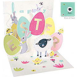 E-A-S-T-E-R Eggs Easter Card E-A-S-T-E-R Eggs Easter Card