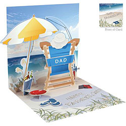 Beach Day Dad Card Beach Day Dad Card