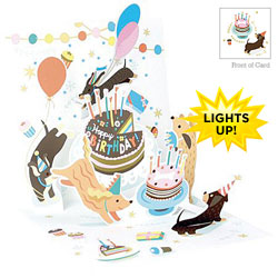 Dachshund Light Card Dachshund Light Card
