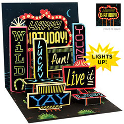 Birthday Lights Light Card Birthday Lights Light Card