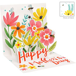 Garden Bumble Bee Card Garden Bumble Bee Card