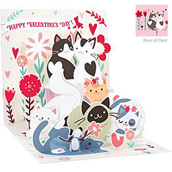 Valentine Kitties Card Valentine Kitties Card