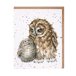 Owl-ways By Your Side Card (Owls)