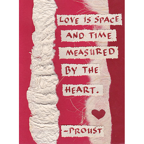 Love is Space Card - Click Image to Close