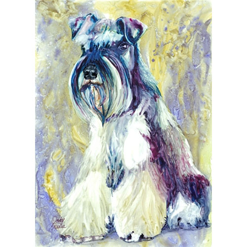 Tizzy Card (Schnauzer) - Click Image to Close