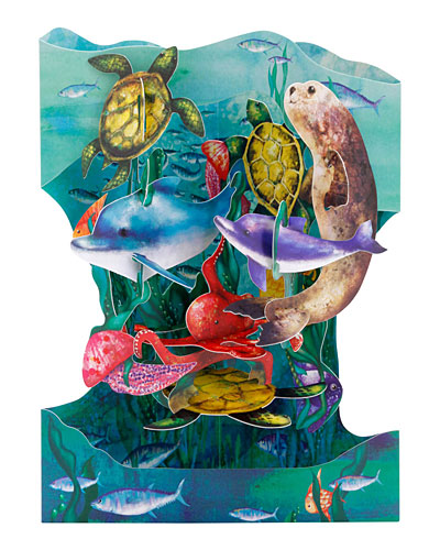 Underwater World Card - Click Image to Close