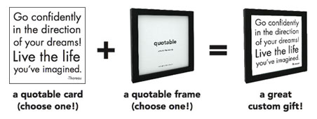quotable frames