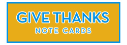Give Thanks Note Cards