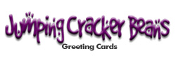 Jumping Cracker Beans Greeting Cards