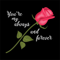 You're My Always And Forever Greeting Card