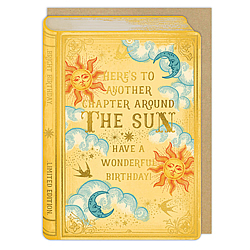 Around The Sun Birthday Card Around The Sun Birthday Card