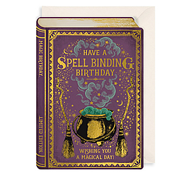 Spell Binding Birthday Card