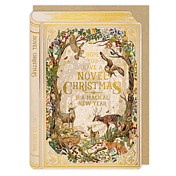Novel Christmas Card