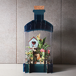 Garden Birdhouse Card Garden Birdhouse Card