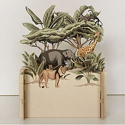 Jungle Animals Card Jungle Animals Card