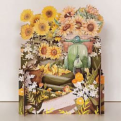Sunflowers Card Sunflowers Card