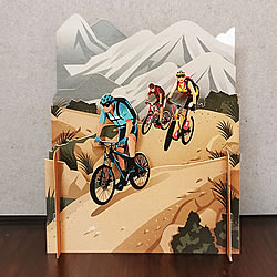 Mountain Biking Card Mountain Biking Card