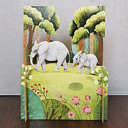 Elephants Card