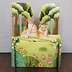 Lion Mom Card Lion Mom Card