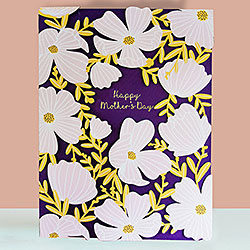 Pink Flowers Mother's Day Card Pink Flowers Mother's Day Card
