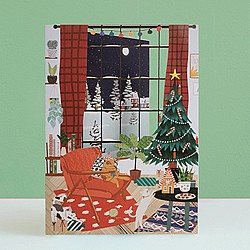 Christmas At Home Card