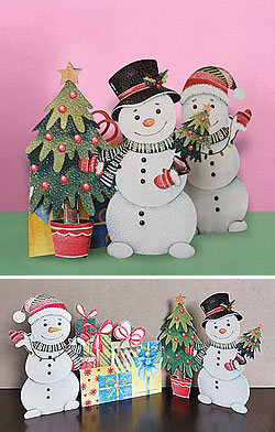 Christmasy Snowmen Card